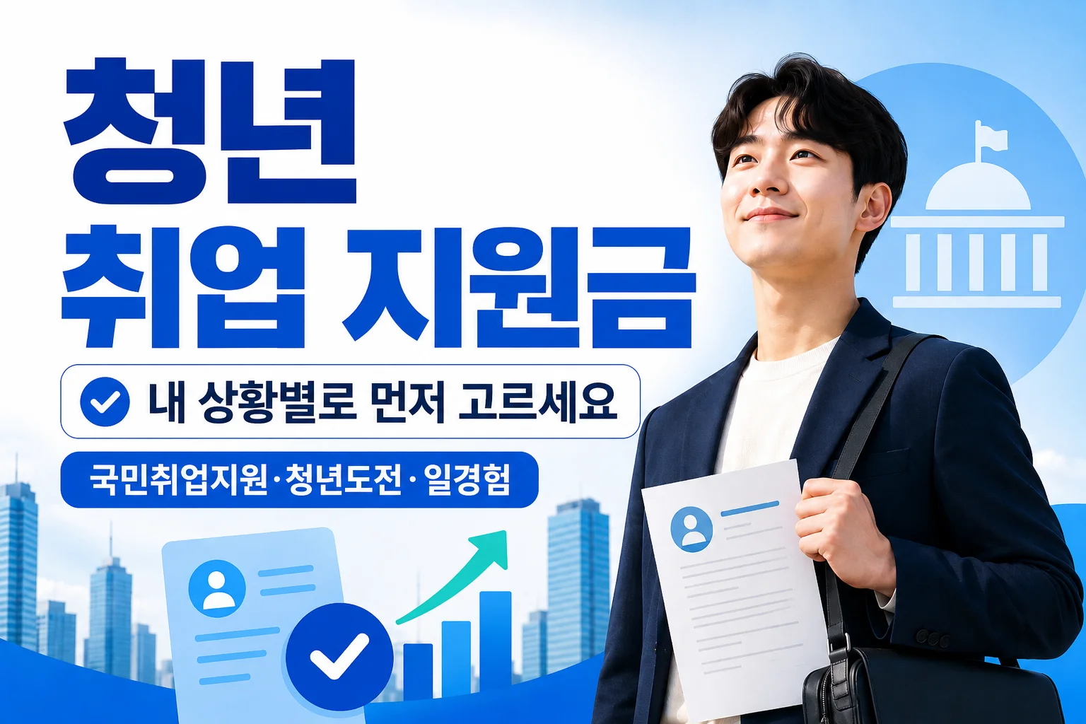 청년 취업 지원금, 내가 받을 수 있는 제도부터 구분하세요