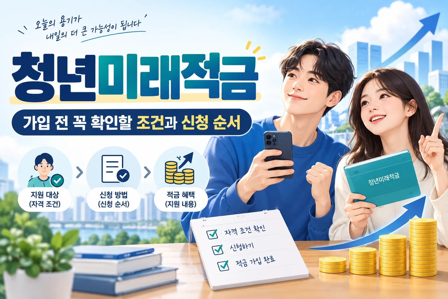 청년미래적금, 가입 전 꼭 확인할 조건과 신청 순서